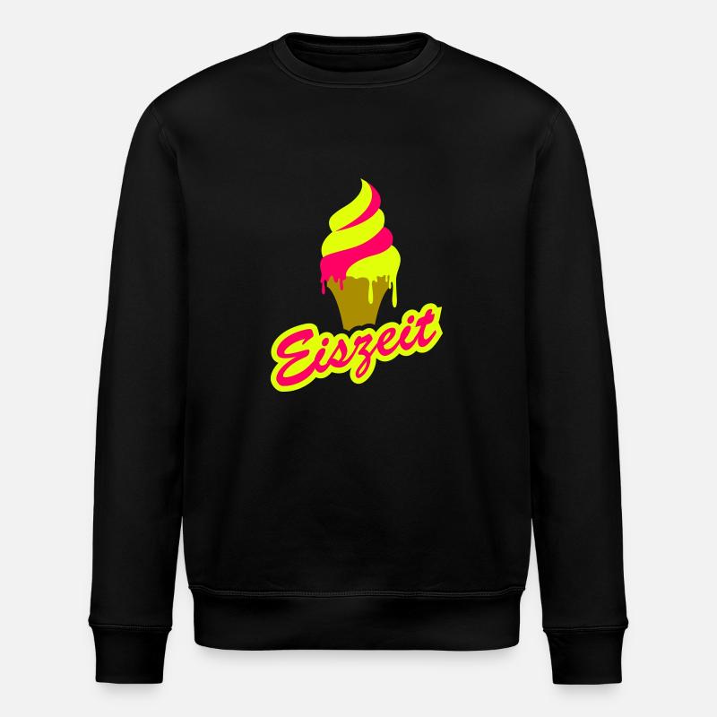 Eiszeit - Stanley/Stella Unisex Bio-Sweatshirt ROLLER - Schwarz