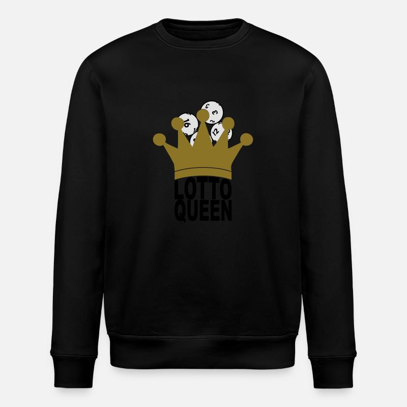 Lotto Queen - Stanley/Stella Unisex Bio-Sweatshirt ROLLER - Schwarz