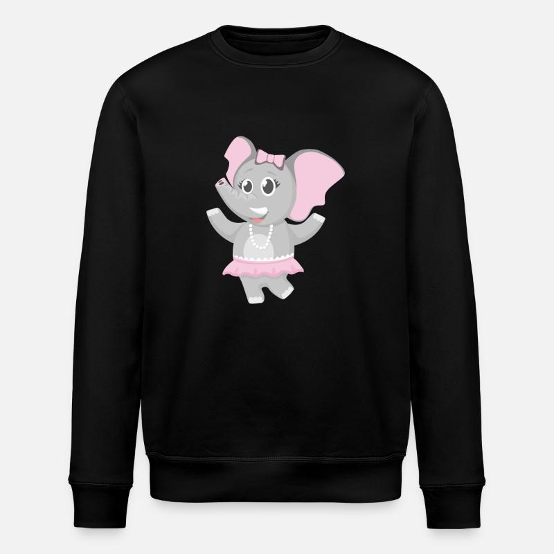 elephant éléphant mammut animal animaux10 - Sweat bio ROLLER Stanley/Stella Unisexe - noir
