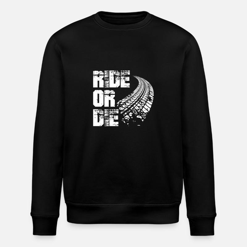 Ride or die CADEAU - Sweat bio ROLLER Stanley/Stella Unisexe - noir