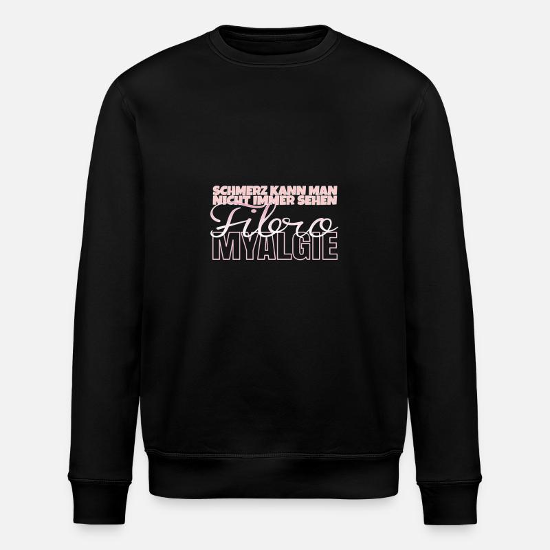 Fibromyalgie - Stanley/Stella Unisex Bio-Sweatshirt ROLLER - Schwarz