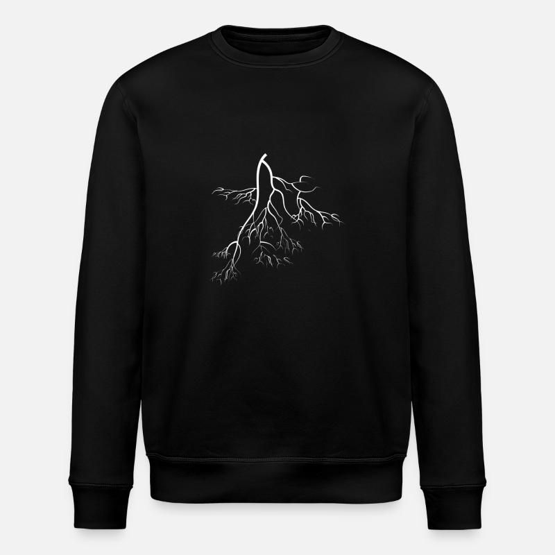 wurzel - Stanley/Stella Unisex Bio-Sweatshirt ROLLER - Schwarz