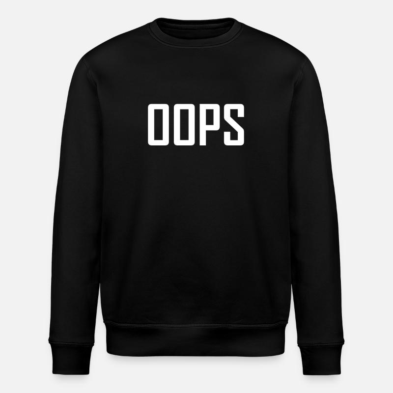 oops - Stanley/Stella Unisex Bio-Sweatshirt ROLLER - Schwarz
