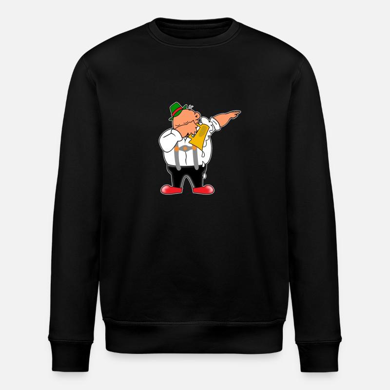 Lederhosen Dabbing - Sweat bio ROLLER Stanley/Stella Unisexe - noir