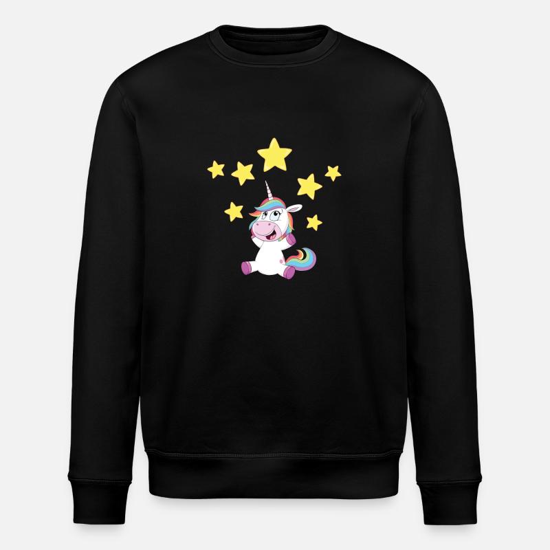 licorne - Sweat bio ROLLER Stanley/Stella Unisexe - noir