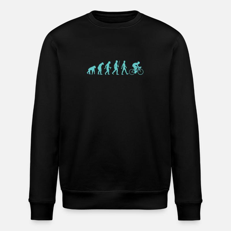 Evolution - VTT - Humour - Cadeau - Fun - Sweat bio ROLLER Stanley/Stella Unisexe - noir