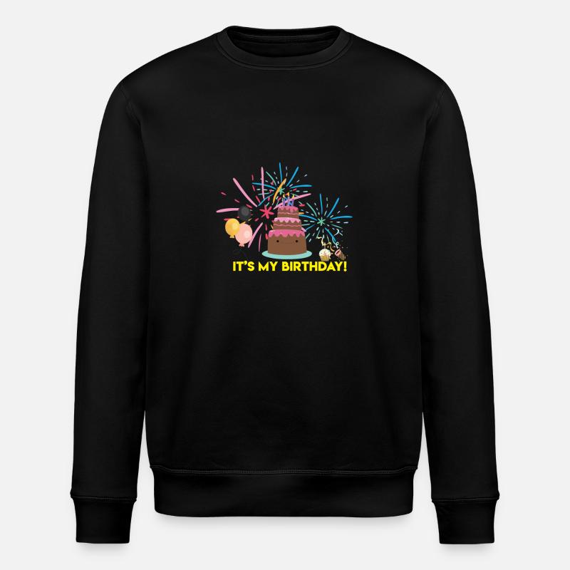 It's My Birthday - Sweat bio ROLLER Stanley/Stella Unisexe - noir