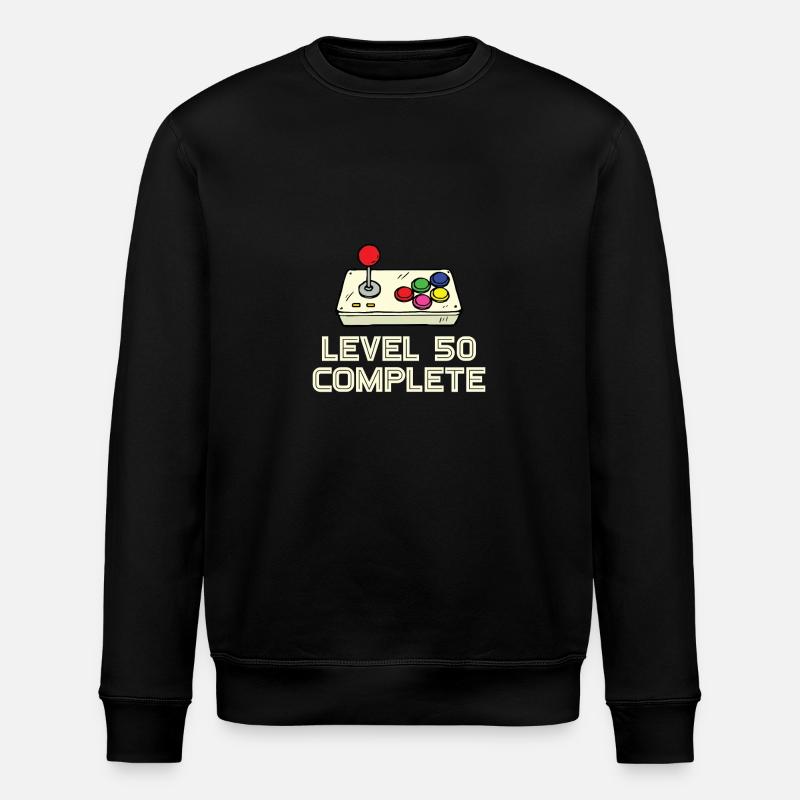 Level 50 Complete - Stanley/Stella Unisex Bio-Sweatshirt ROLLER - Schwarz