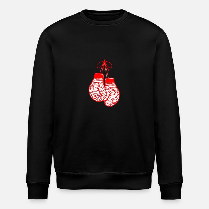 Brain Gloves - Stanley/Stella Unisex Bio-Sweatshirt ROLLER - Schwarz
