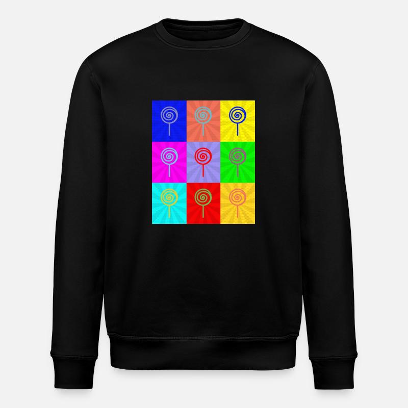 Pop Art - Stanley/Stella ROLLER Unisex Organic Sweatshirt - black