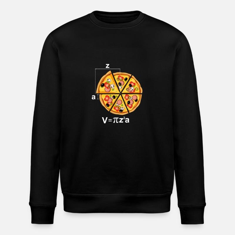 Pizza Motive Math Radius - Sweat bio ROLLER Stanley/Stella Unisexe - noir