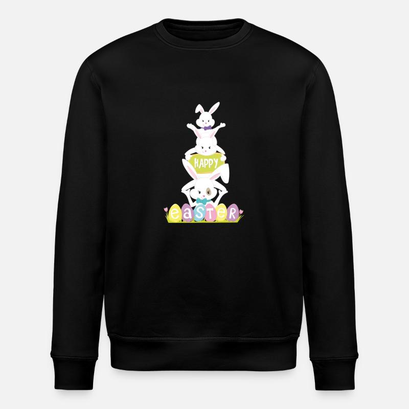 Heureux oriental - Sweat bio ROLLER Stanley/Stella Unisexe - noir