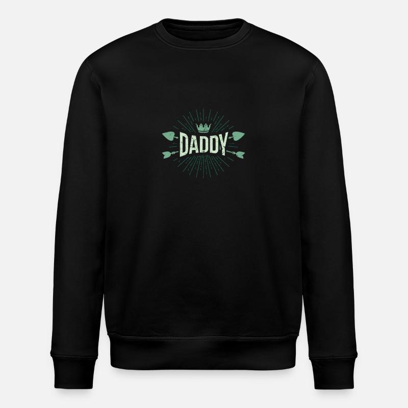 Papa - père - papa - Sweat bio ROLLER Stanley/Stella Unisexe - noir