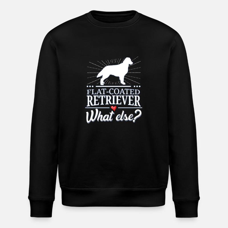 Flat-Coated Retriever quoi d'autre? - Sweat bio ROLLER Stanley/Stella Unisexe - noir