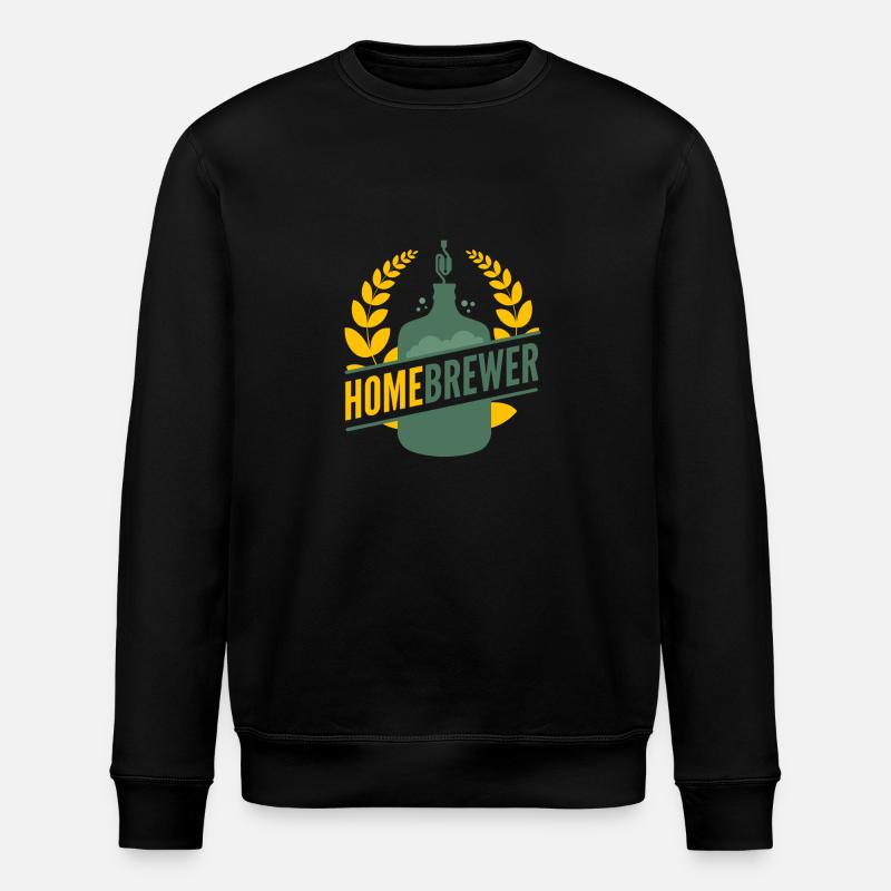 Hobbybrauer - Stanley/Stella Unisex Bio-Sweatshirt ROLLER - Schwarz