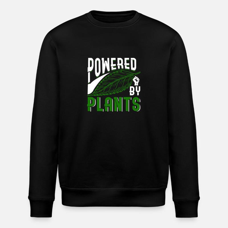 Powered By Plants - Stanley/Stella Unisex Bio-Sweatshirt ROLLER - Schwarz