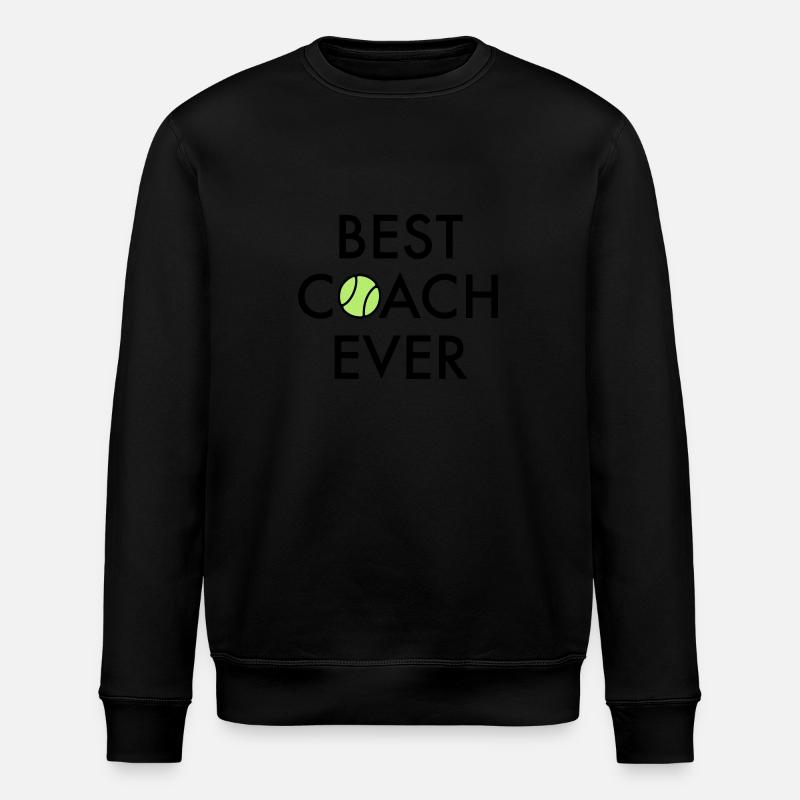 Best Coach ever - Stanley/Stella Unisex Bio-Sweatshirt ROLLER - Schwarz