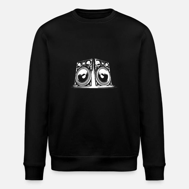 Boîtes à Musique Basse - Sweat bio ROLLER Stanley/Stella Unisexe - noir