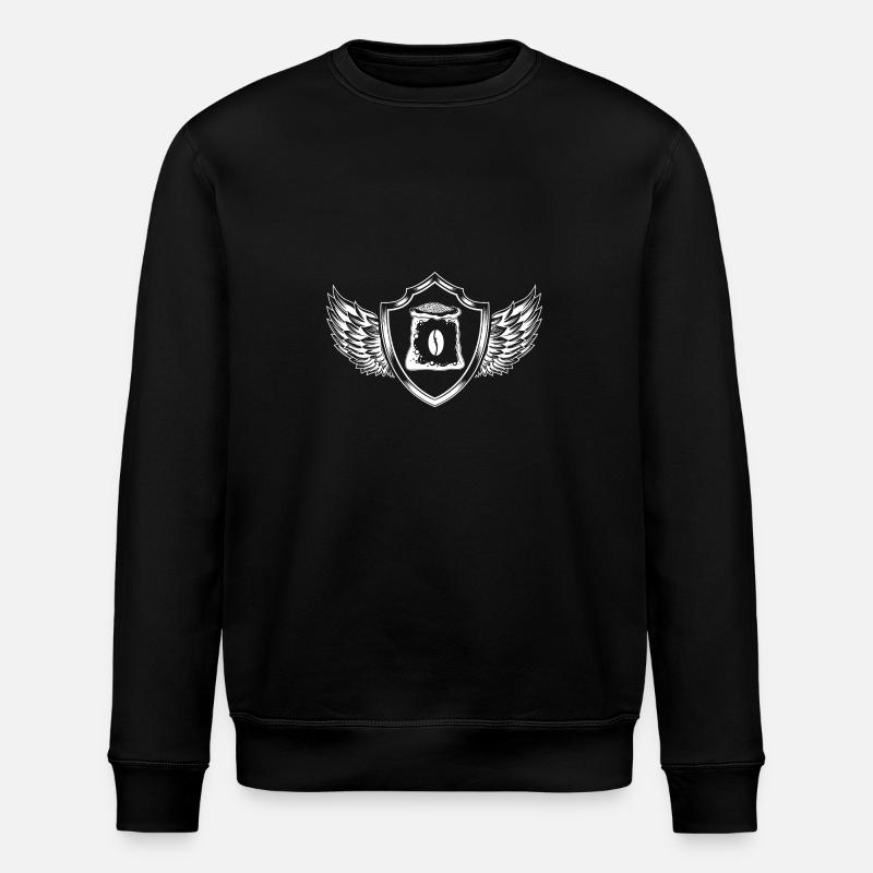 Armoiries du café - Sweat bio ROLLER Stanley/Stella Unisexe - noir