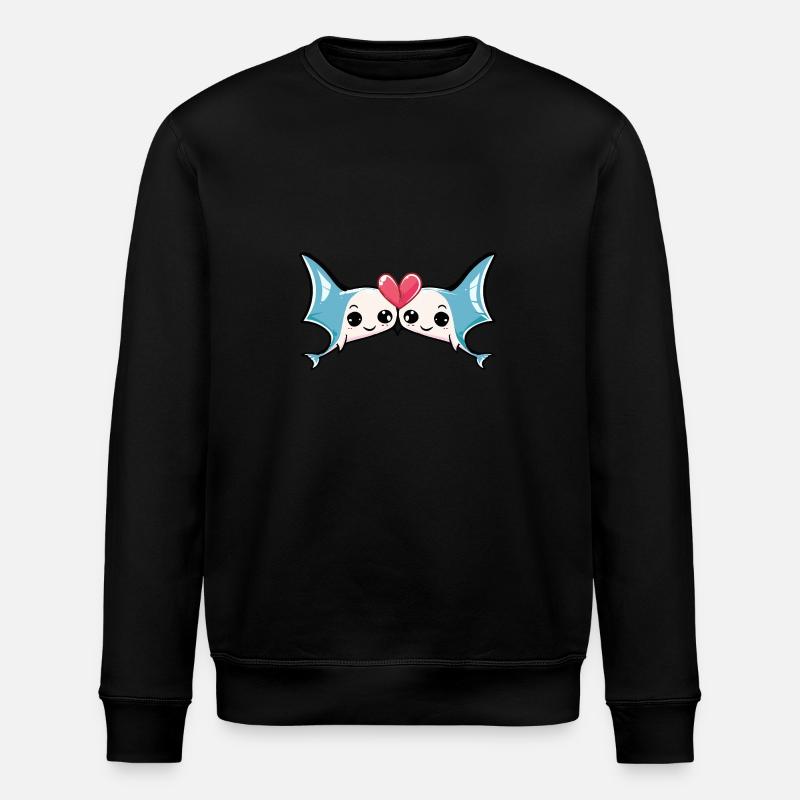 Ray In Love Saint-Valentin - Sweat bio ROLLER Stanley/Stella Unisexe - noir