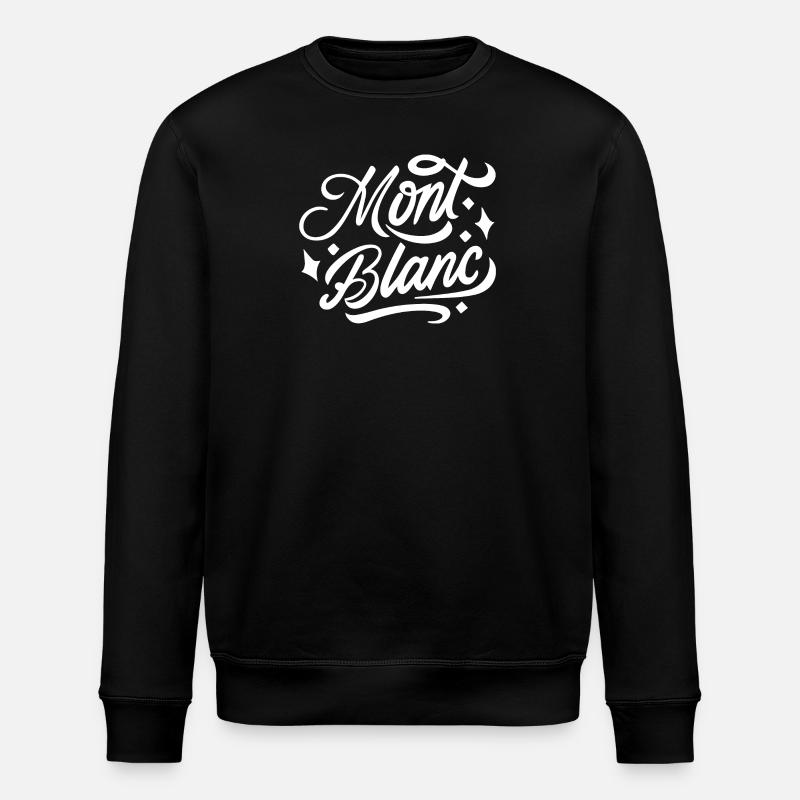 Mont blanc - Sweat bio ROLLER Stanley/Stella Unisexe - noir