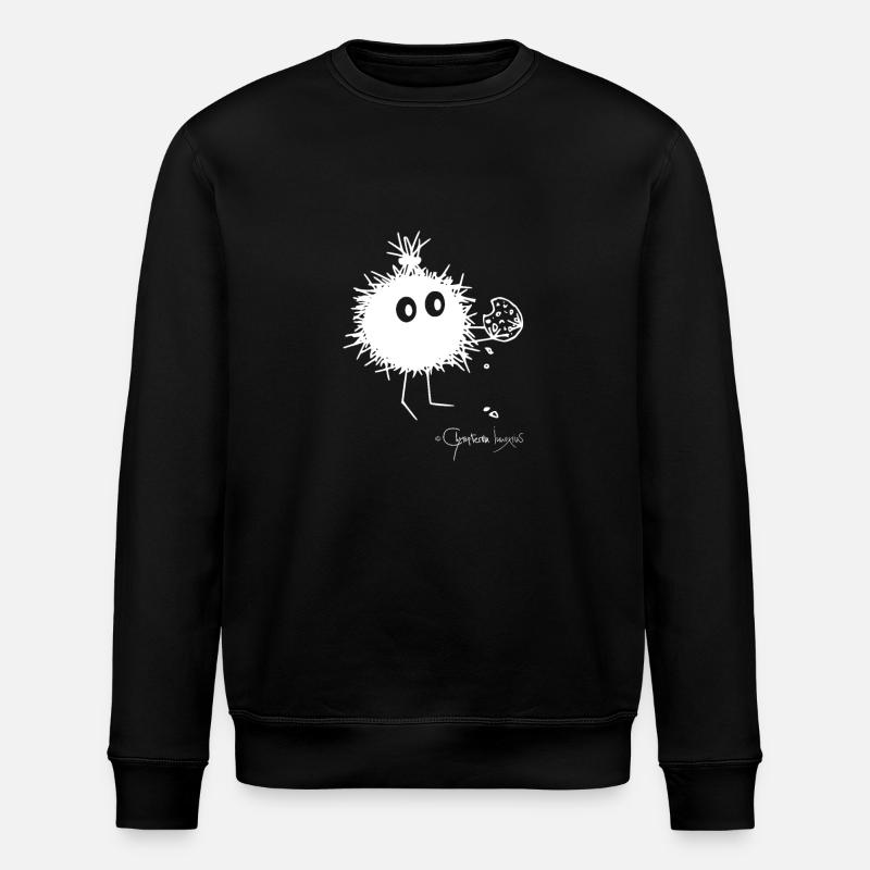 L’animal moelleux s’effrite - Bestiolus Lanosus - Sweat bio ROLLER Stanley/Stella Unisexe - noir