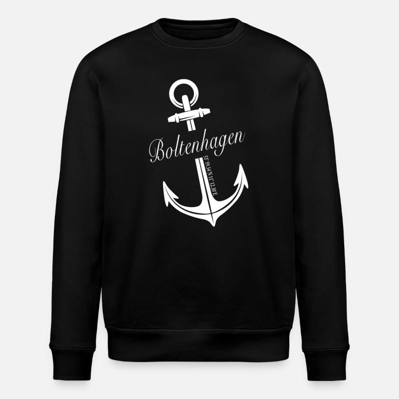 Boltenhagen - Stanley/Stella Unisex Bio-Sweatshirt ROLLER - Schwarz