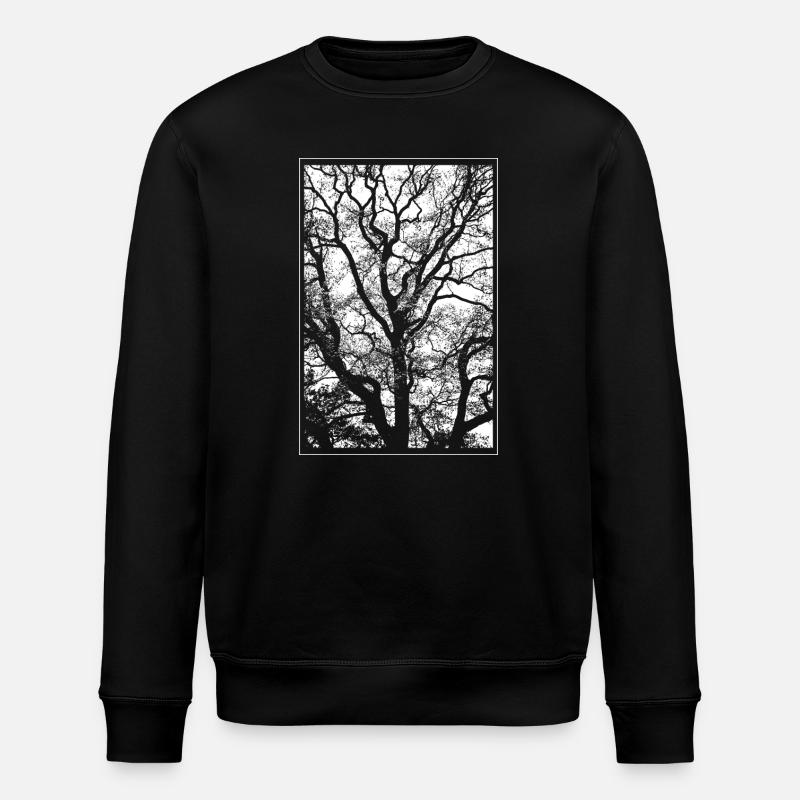 Arbre - Sweat bio ROLLER Stanley/Stella Unisexe - noir
