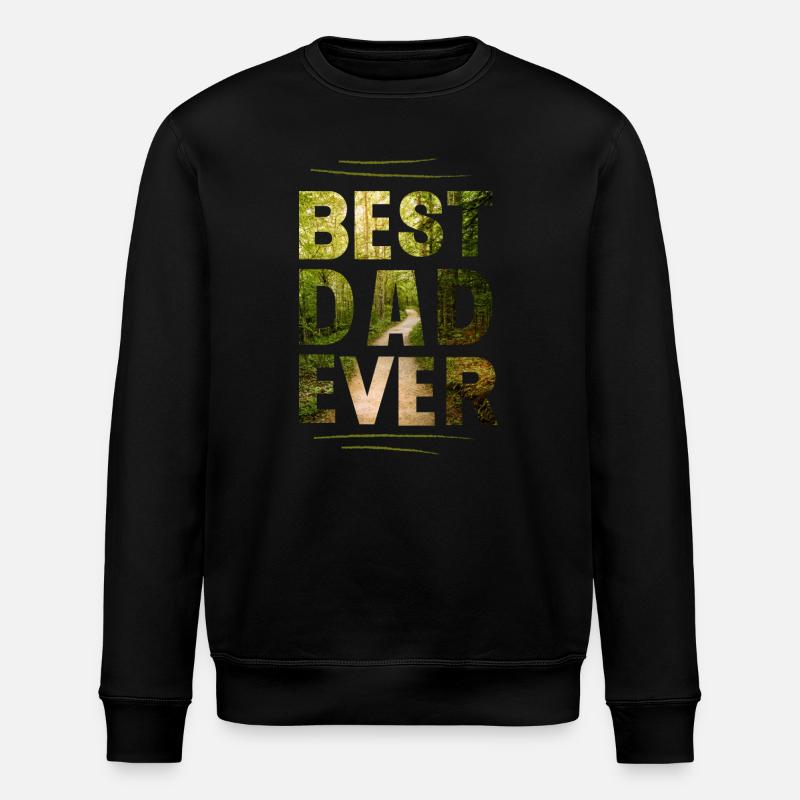Meilleur papa - Sweat bio ROLLER Stanley/Stella Unisexe - noir