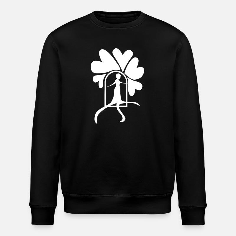 Sortez blanc - Sweat bio ROLLER Stanley/Stella Unisexe - noir