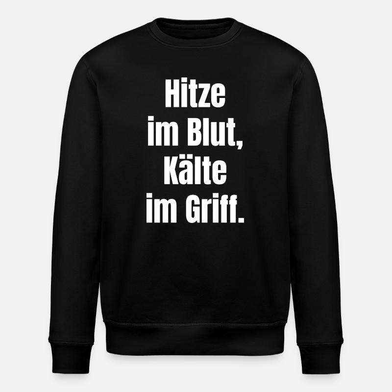 Hitze im Blut, Kälte im Griff. - Stanley/Stella Unisex Bio-Sweatshirt ROLLER - Schwarz