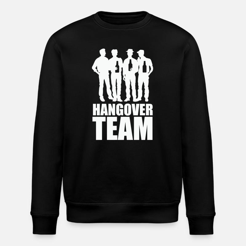 Hangover Team - Stanley/Stella ROLLER Unisex Organic Sweatshirt - black