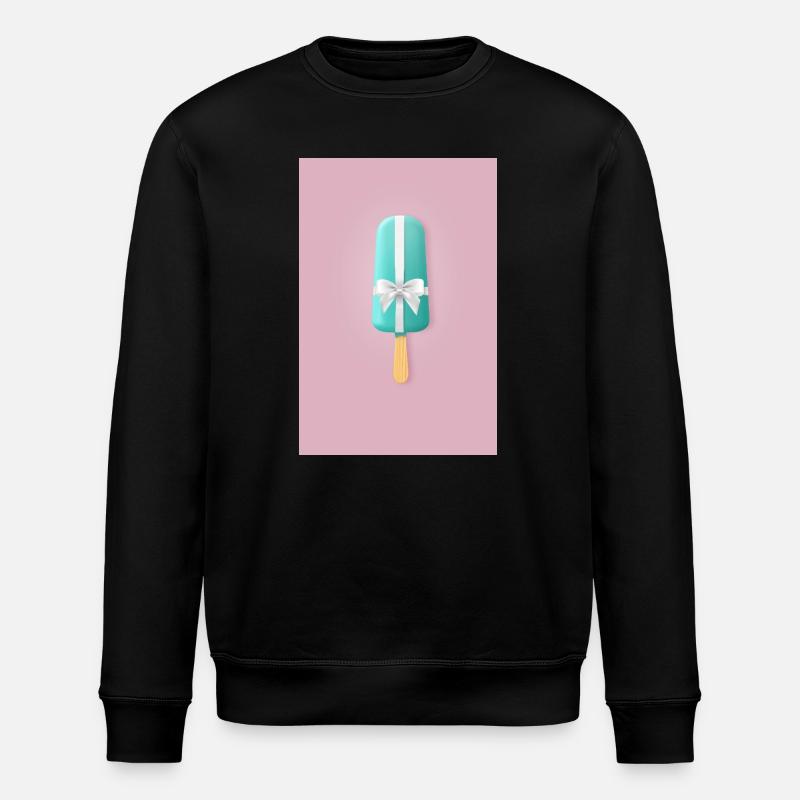 Cadeau d’anniversaire Popsicle - Sweat bio ROLLER Stanley/Stella Unisexe - noir