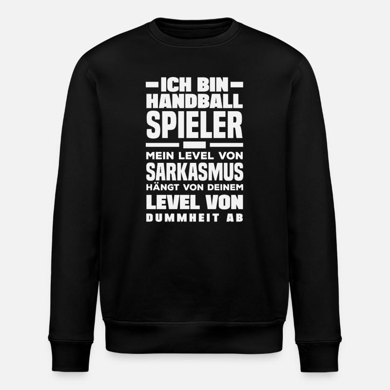 Handball Joueurs Handball Handball Cadeaux - Sweat bio ROLLER Stanley/Stella Unisexe - noir