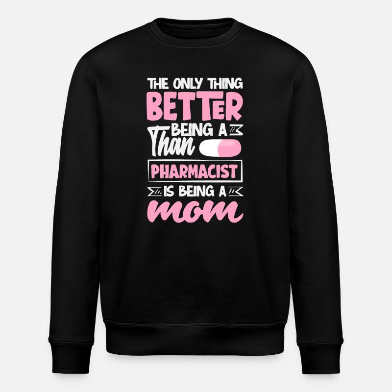 Apotheker Pharmazeutisch-technischer - Stanley/Stella Unisex Bio-Sweatshirt ROLLER - Schwarz