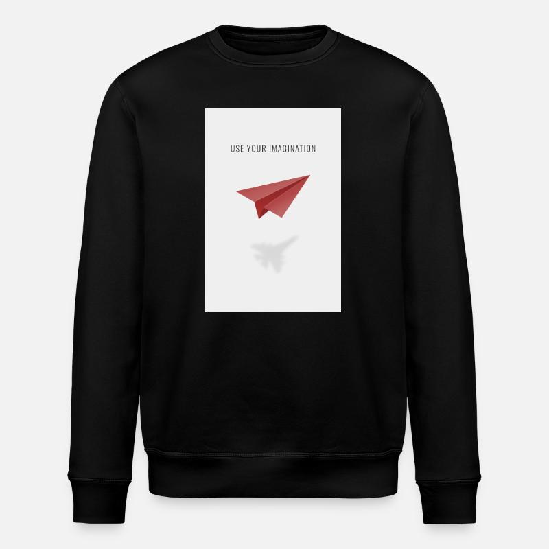 Use Your Imagination - Stanley/Stella Unisex Bio-Sweatshirt ROLLER - Schwarz