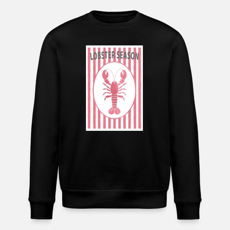 Saison du homard : design rétro d’été - Sweat bio ROLLER Stanley/Stella Unisexe - noir