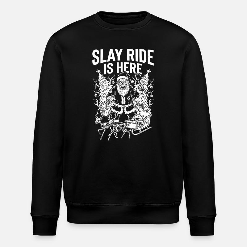 Slay Ride Gothic Christmas - Sweat bio ROLLER Stanley/Stella Unisexe - noir