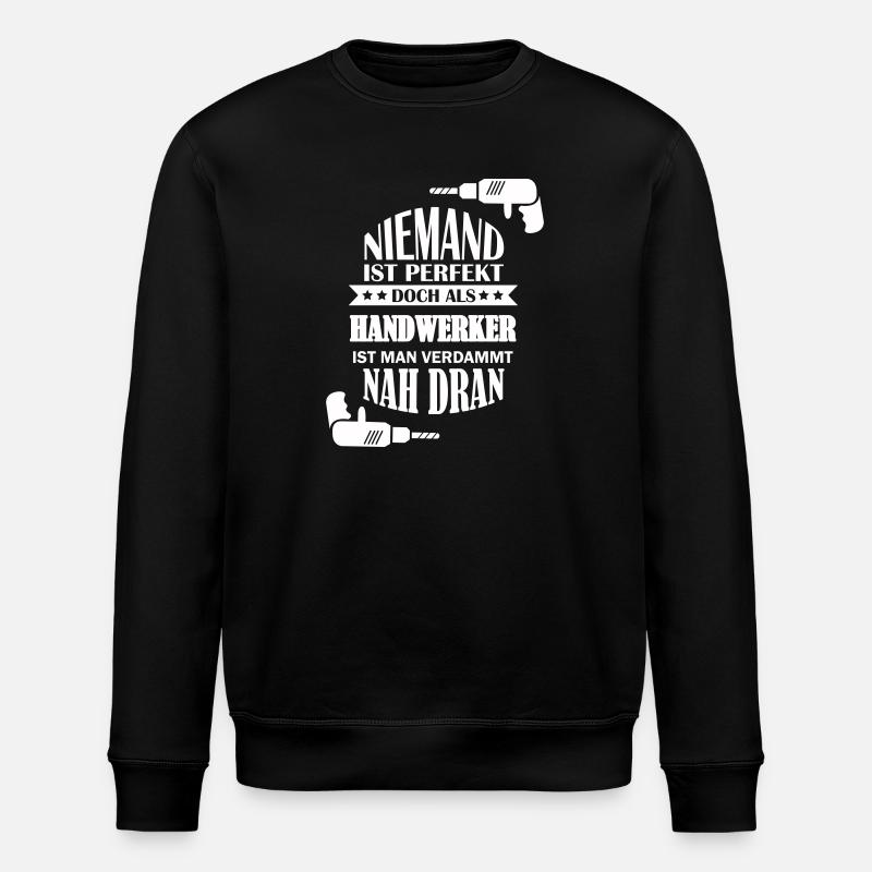 Parfait artisan - Sweat bio ROLLER Stanley/Stella Unisexe - noir