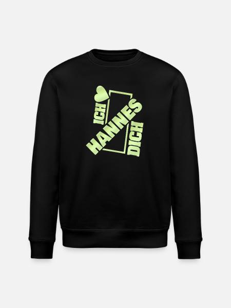 Couple Hannes - Stanley/Stella ROLLER Unisex Organic Sweatshirt - black