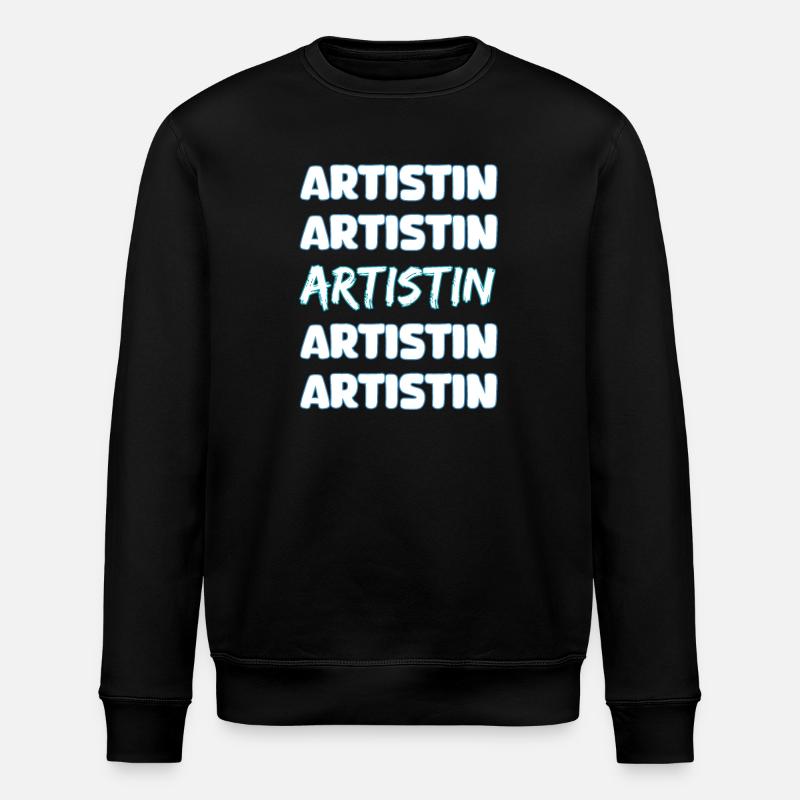 Cadeau pour l’artiste - Sweat bio ROLLER Stanley/Stella Unisexe - noir