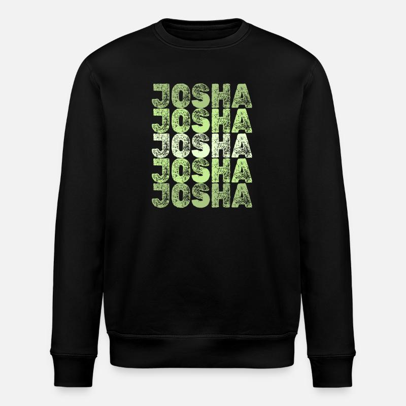 Josha as Josha - Stanley/Stella ROLLER Unisex Organic Sweatshirt - black
