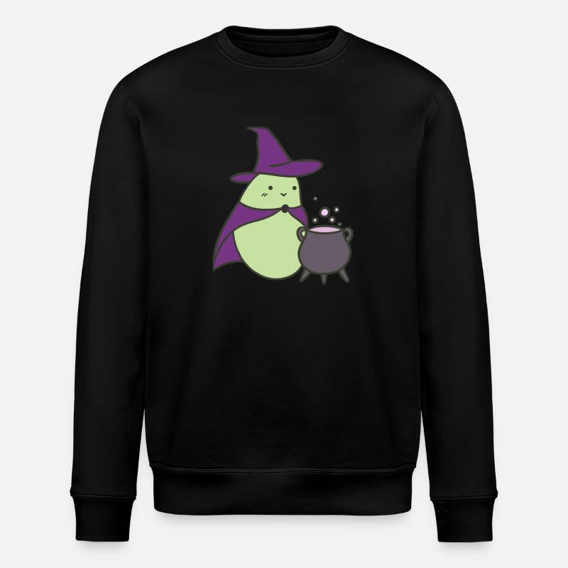 Süße Hallobean - Stanley/Stella Unisex Bio-Sweatshirt ROLLER - Schwarz