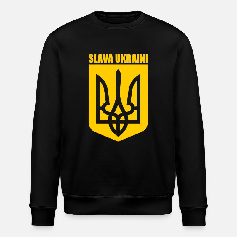 Slava ukraini - Stanley/Stella ROLLER Unisex Organic Sweatshirt - black