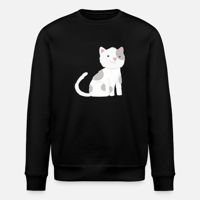 Cat cats - Stanley/Stella ROLLER Unisex Organic Sweatshirt - black
