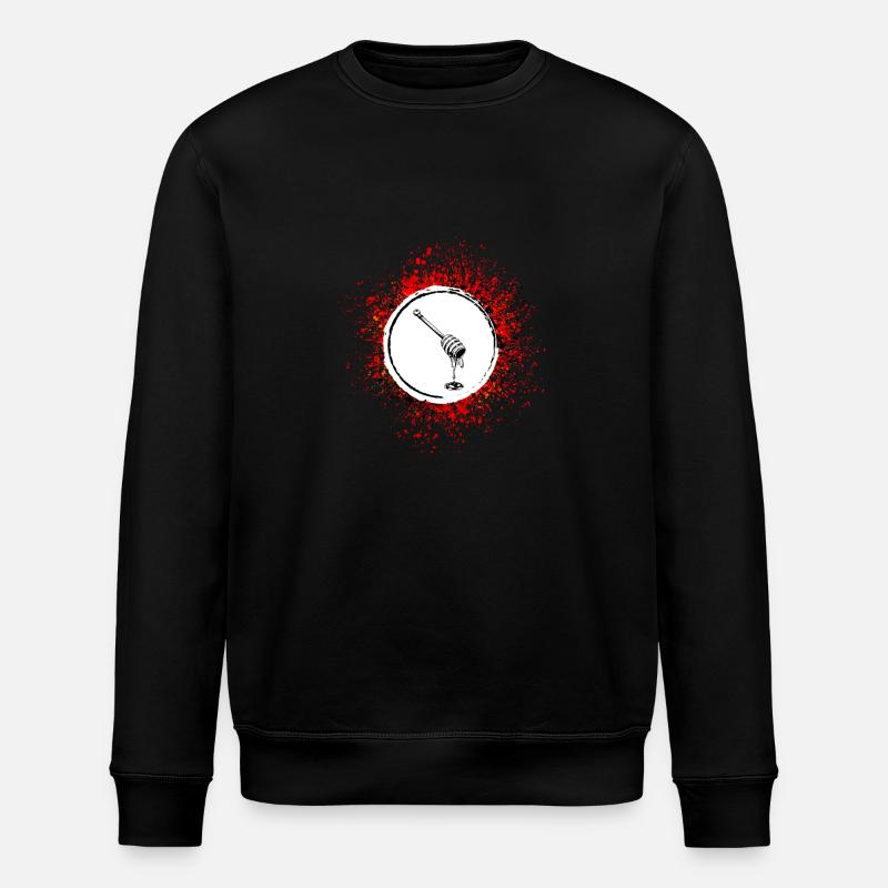 Ciseau à bâton icône apiculteur - Sweat bio ROLLER Stanley/Stella Unisexe - noir