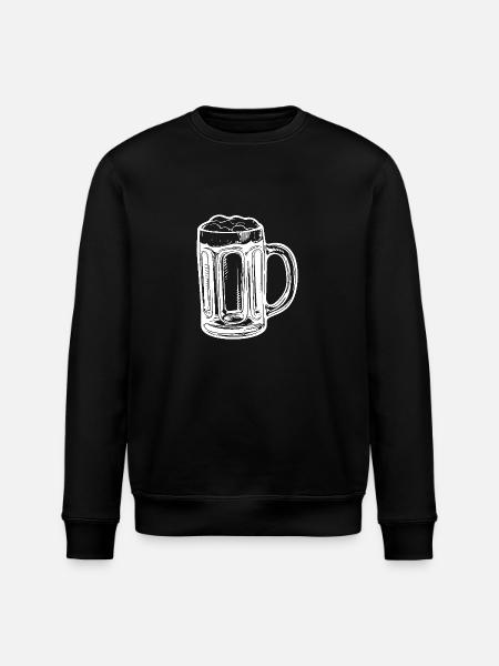 Beer Mug Beer - Stanley/Stella ROLLER Unisex Organic Sweatshirt - black
