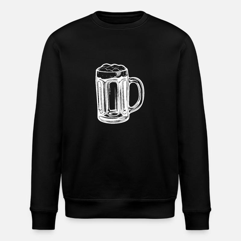 Beer Mug Beer - Stanley/Stella ROLLER Unisex Organic Sweatshirt - black