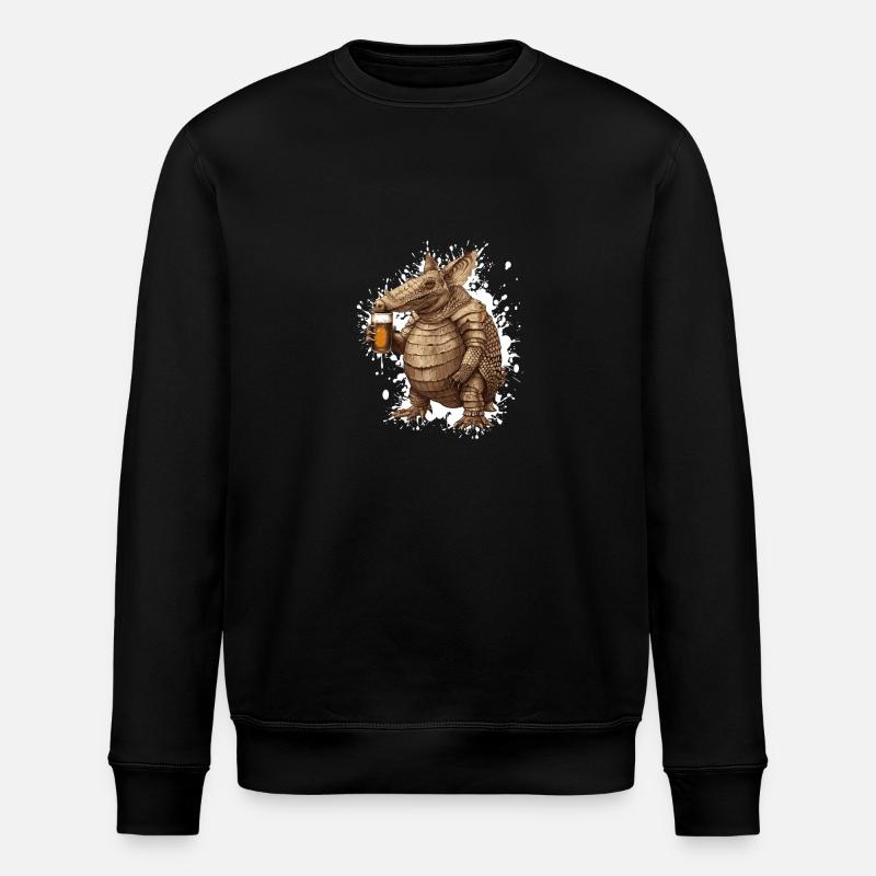 Gürtel Bier Lustig - Stanley/Stella Unisex Bio-Sweatshirt ROLLER - Schwarz