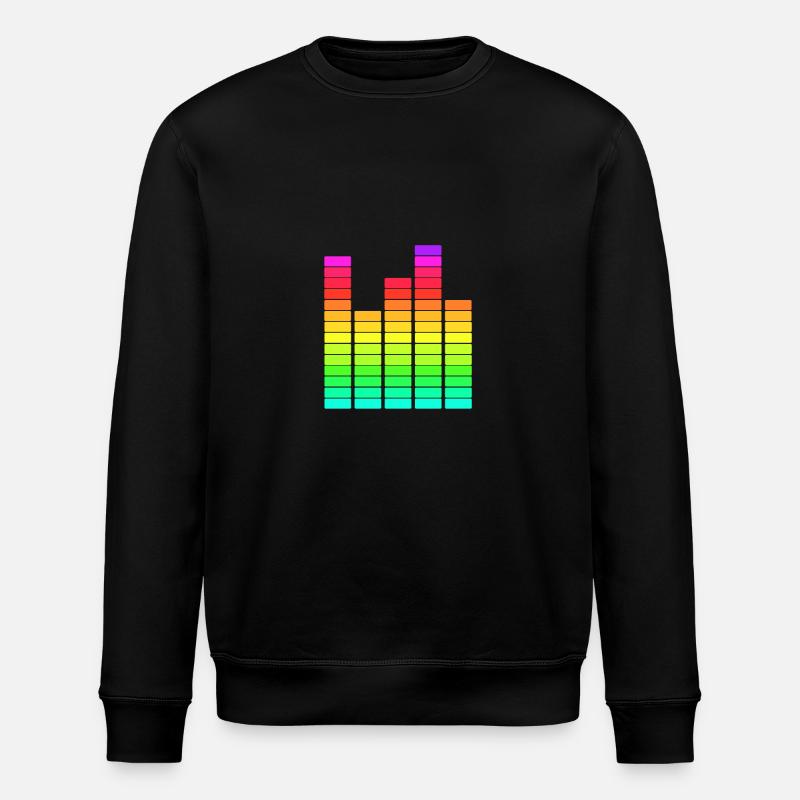 Elektronische Musik - Stanley/Stella Unisex Bio-Sweatshirt ROLLER - Schwarz